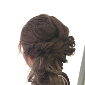 オススメ順 サイドアップ レッド ピンク ミディアムの髪型 ヘアスタイル 楽天ビューティ