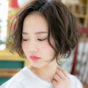 オススメ順 50代 パーマの髪型 ヘアスタイル 楽天ビューティ
