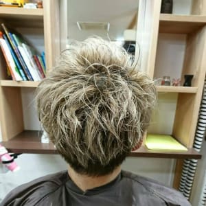 メンズのオススメ順 カラー ウルフ ベリーショートの髪型 ヘアスタイル 楽天ビューティ