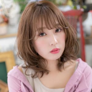 オススメ順 エクステ レイヤー セミロングの髪型 ヘアスタイル 楽天ビューティ