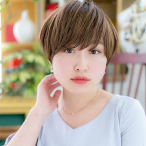 オススメ順 50代 グラデーション ベリーショートの髪型 ヘアスタイル 楽天ビューティ