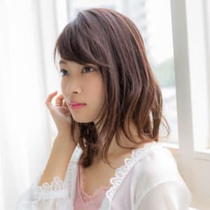 オススメ順 30代 シャギー レッド ピンク ミディアムの髪型 ヘアスタイル 楽天ビューティ