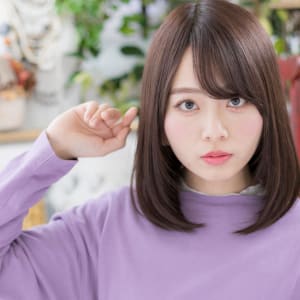 オススメ順 30代 縮毛矯正 シャギー セミロングの髪型 ヘアスタイル 楽天ビューティ