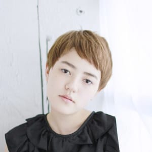 オススメ順 40代 キュート レイヤー ベリーショートの髪型 ヘアスタイル 楽天ビューティ