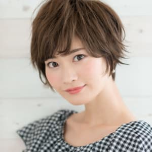 オススメ順 カット フェミニン ボブ ベリーショートの髪型 ヘアスタイル 楽天ビューティ