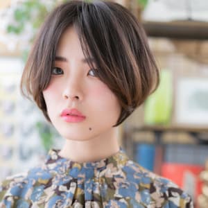 オススメ順 50代 ストレートパーマ ボブの髪型 ヘアスタイル 楽天ビューティ
