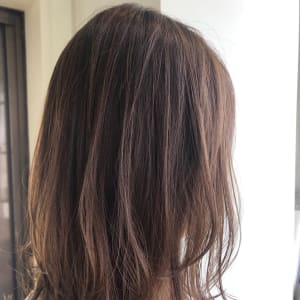 オススメ順 カット レイヤー ブラウン ベージュ ミディアムの髪型 ヘアスタイル 楽天ビューティ