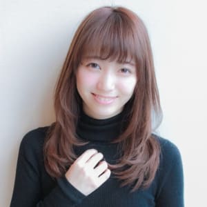 オススメ順 ストレートパーマ レイヤーの髪型 ヘアスタイル 楽天ビューティ