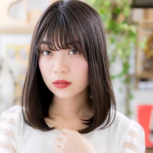 オススメ順 40代 モード セミロングの髪型 ヘアスタイル 楽天ビューティ