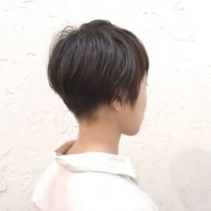 オススメ順 50代 カット レイヤー ベリーショートの髪型 ヘアスタイル 楽天ビューティ