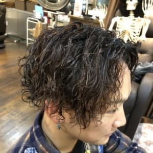 6ページ目 メンズのオススメ順 パーマ ツーブロック グラデーションカラーの髪型 ヘアスタイル 楽天ビューティ
