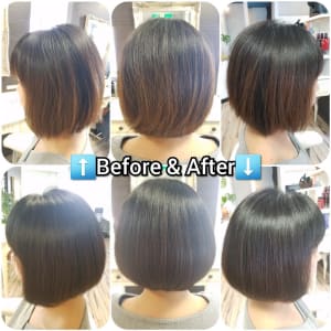 ザクロペインター ザクロの白髪染め【輝髪ザクロペインター】でボリュームを出す