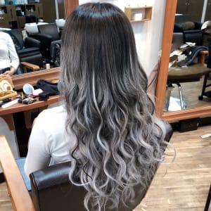 オススメ順】エクステ/アッシュ・ブラウン/ロングの髪型・ヘアスタイル | 楽天ビューティ
