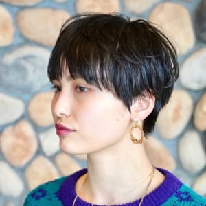 オススメ順 40代 外国人風 ベリーショートの髪型 ヘアスタイル 楽天ビューティ