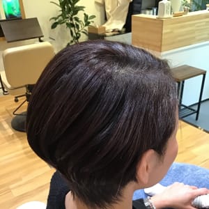 オススメ順 ストレートパーマ 黒髪 ショートの髪型 ヘアスタイル 楽天ビューティ