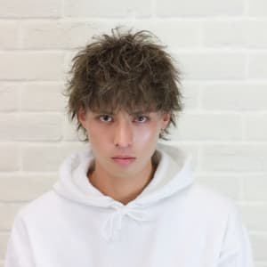 メンズのオススメ順 パーマ ウルフ ショートの髪型 ヘアスタイル 楽天ビューティ