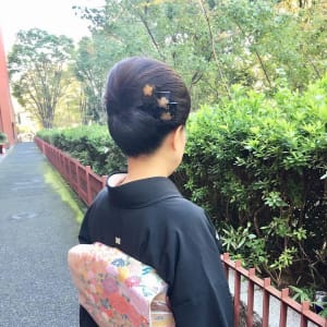 オススメ順 50代 和服 着物 セミロングの髪型 ヘアスタイル 楽天ビューティ