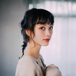 オススメ順 パーマ ポニーテール 黒髪の髪型 ヘアスタイル 楽天ビューティ