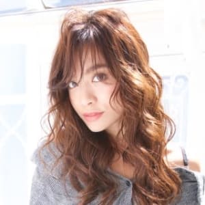 オススメ順 40代 パーマ セミロングの髪型 ヘアスタイル 楽天ビューティ
