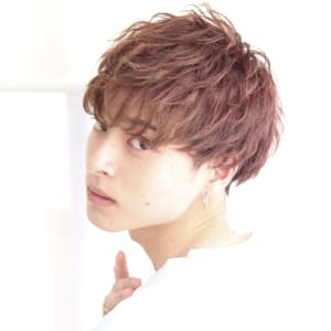 メンズのオススメ順 レッド ピンクの髪型 ヘアスタイル 楽天ビューティ