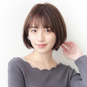 ★★ボブ★★分 オススメ順】20代/カット/ボブの髪型・ヘアスタイル | 楽天ビューティ