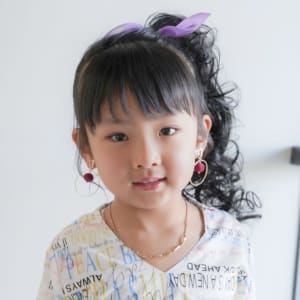 オススメ順 キッズ サイドアップ セミロングの髪型 ヘアスタイル 楽天ビューティ