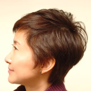 5ページ目 オススメ順 パーマ ベリーショートの髪型 ヘアスタイル 楽天ビューティ