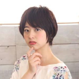 オススメ順 ストレートパーマ シャギー ベリーショートの髪型 ヘアスタイル 楽天ビューティ