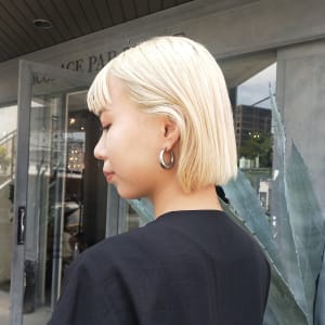 レディースの新着順 Bob カラー 外国人風 ストレートの髪型 ヘアスタイル 楽天ビューティ