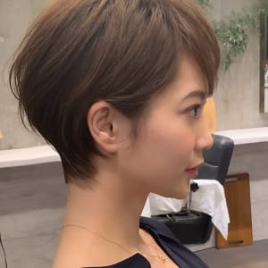 オススメ順 30代 レイヤー ショートの髪型 ヘアスタイル 楽天ビューティ