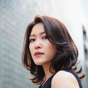 オススメ順 30代 エレガント 黒髪の髪型 ヘアスタイル 楽天ビューティ