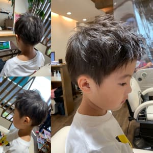 メンズのオススメ順 キッズ ツーブロック ベリーショートの髪型 ヘアスタイル 楽天ビューティ