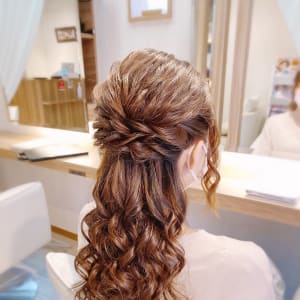 オススメ順 ヘアアレンジ エレガント 編み込みの髪型 ヘアスタイル 楽天ビューティ