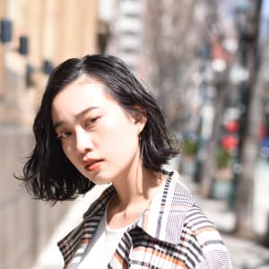 恋する母たち 木村佳乃風ぱっつんボブ Pap S De Coiffeur 甲南山手店 パプスドコワフュールコウナンヤマテテン のヘアスタイル 美容院 美容室を予約するなら楽天ビューティ