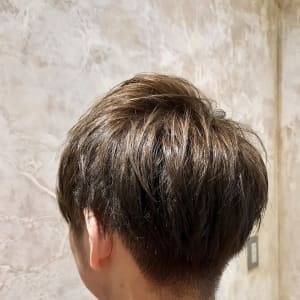メンズのオススメ順 カラー カール アッシュ ブラウンの髪型 ヘアスタイル 楽天ビューティ