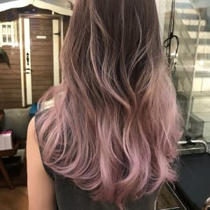 オススメ順 カラー グラデーション レッド ピンクの髪型 ヘアスタイル 楽天ビューティ