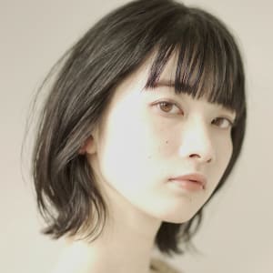 オススメ順 ボブ 黒髪 ミディアムの髪型 ヘアスタイル 楽天ビューティ