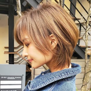 オススメ順 カット セクシー ストレート ショートの髪型 ヘアスタイル 楽天ビューティ