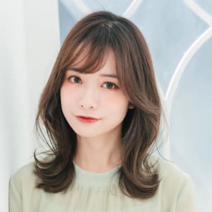 韓国風ヨシンモリセミロング Little 沖縄 おもろまち リトルオキナワ のヘアスタイル 美容院 美容室を予約するなら楽天ビューティ
