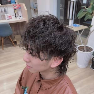 メンズのオススメ順 パーマ モード ウルフの髪型 ヘアスタイル 楽天ビューティ