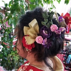 オススメ順 編み込み 黒髪 セミロングの髪型 ヘアスタイル 楽天ビューティ