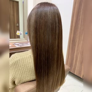 オススメ順 クール ストレート アッシュ ブラウン セミロングの髪型 ヘアスタイル 楽天ビューティ