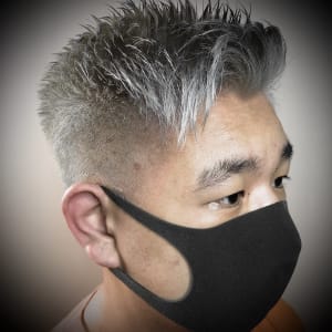 メンズのオススメ順 代 ボウズ アッシュ ブラウンの髪型 ヘアスタイル 楽天ビューティ