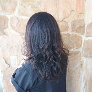 オススメ順 40代 パーマ ナチュラル ロングの髪型 ヘアスタイル 楽天ビューティ