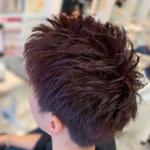 メンズのオススメ順 シャギー レッド ピンクの髪型 ヘアスタイル 楽天ビューティ