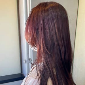 オススメ順 30代 レッド ピンク ロングの髪型 ヘアスタイル 楽天ビューティ