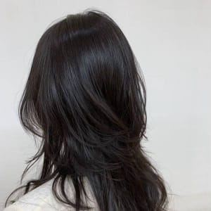 オススメ順 セクシー レイヤー 黒髪 ロングの髪型 ヘアスタイル 楽天ビューティ