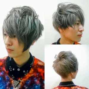 メンズのオススメ順 モード レイヤー アッシュ ブラウンの髪型 ヘアスタイル 楽天ビューティ