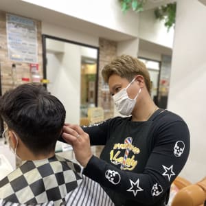 アイロンパーマ | 理容室半個室2席完備ヘアーステーション Le