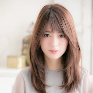 オススメ順 代 ストレート アッシュ ブラウン ロングの髪型 ヘアスタイル 楽天ビューティ